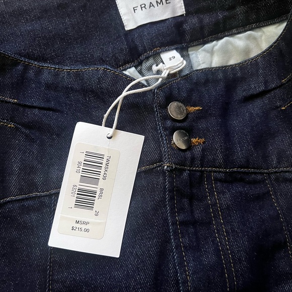 NWT Frame Denim Mini skirt - Picture 3 of 6